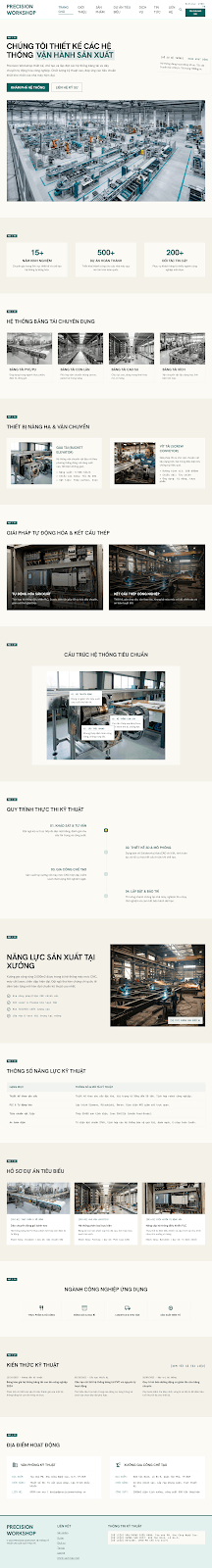 Ảnh chụp trang chủ Website 3