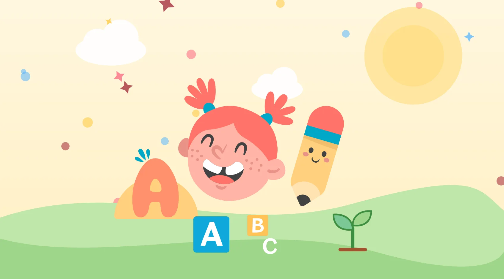 Các bé Little Sprouts vui chơi cùng đồ chơi nhiều màu sắc