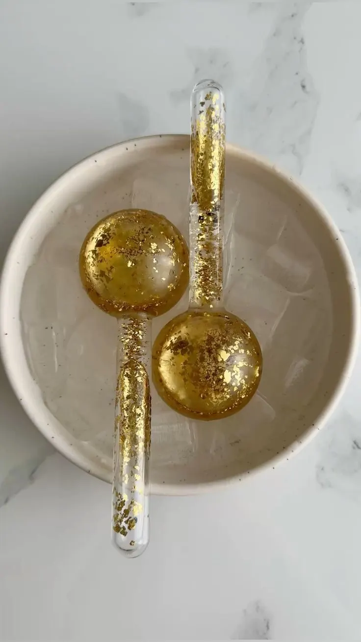 Gold Ice Globes