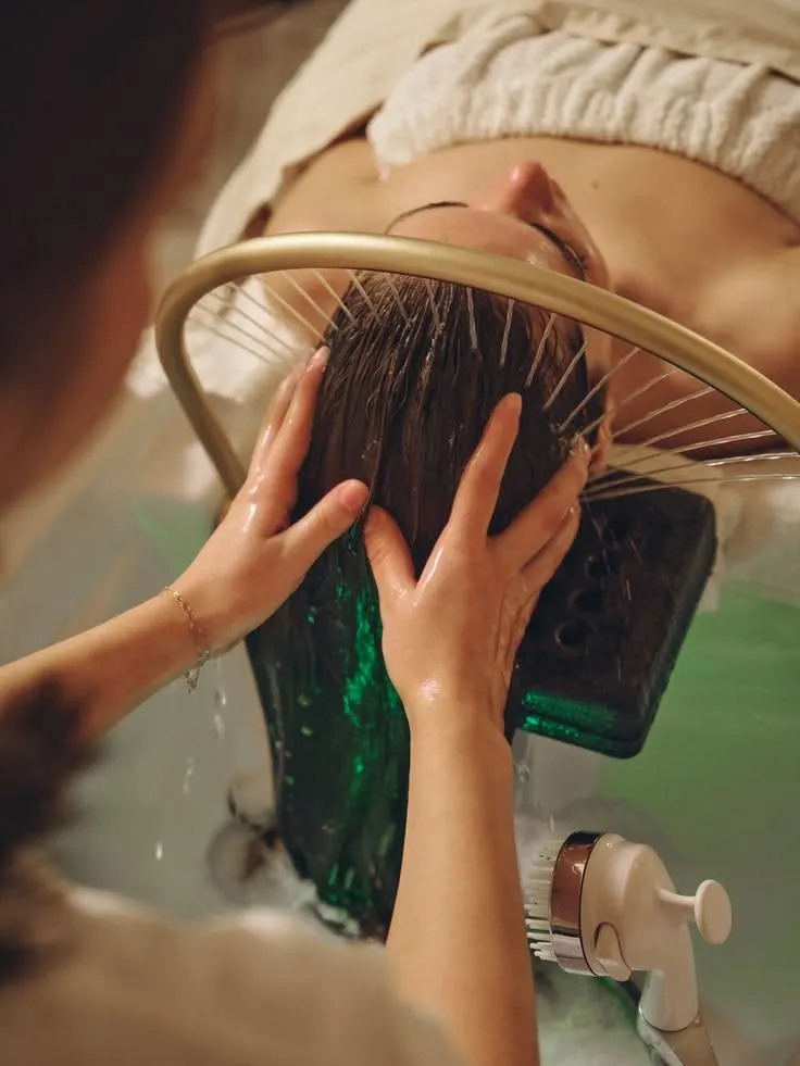 Scalp massage ritual